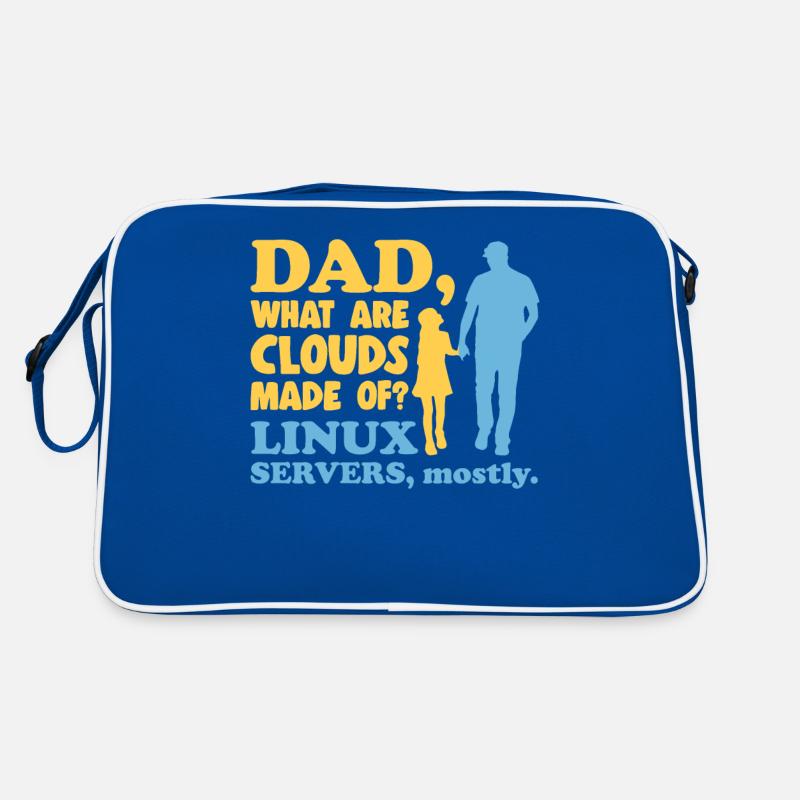 Cloud Computing Informatik Tech Retro Tasche