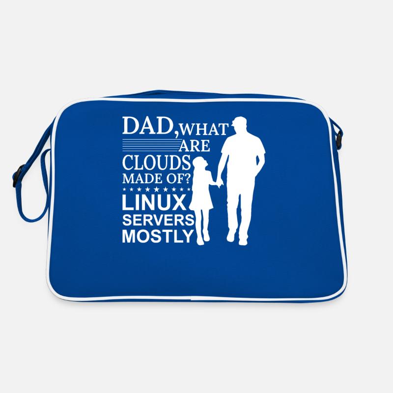 Cloud Computing Informatik Tech Retro Tasche