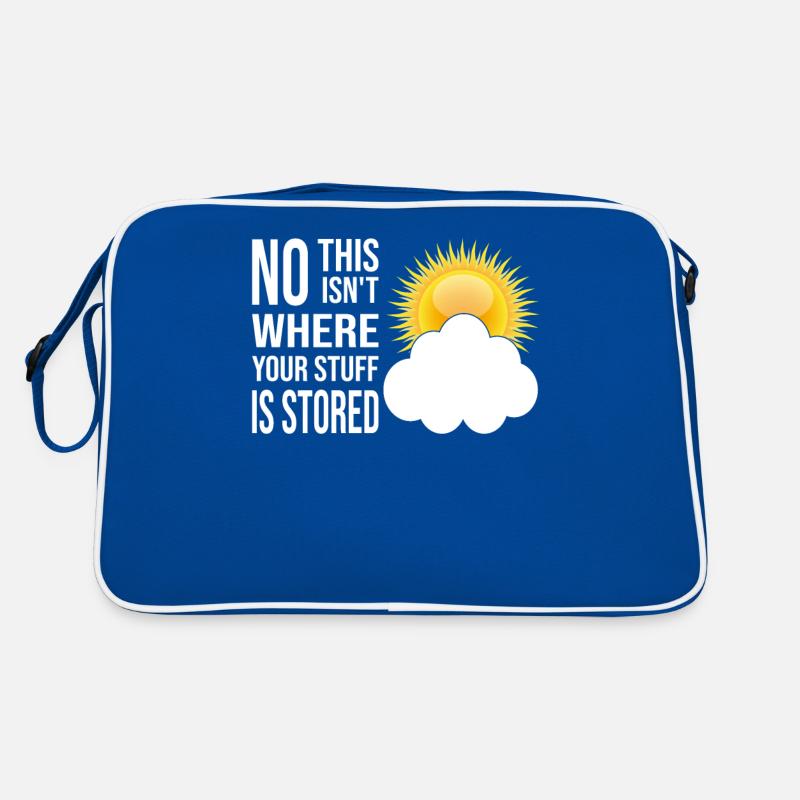 Cloud Computing Informatik Computer Programmierer Retro Tasche