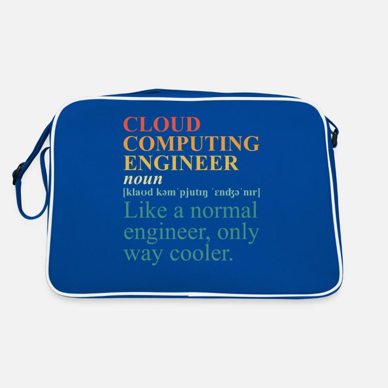 Cloud Computing Engineer Definition Retro Computer Retro Tasche