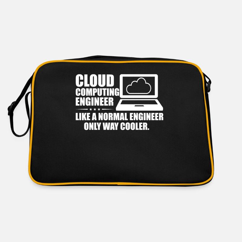 Cloud Computing Engineer Definition Retro Computer Retro Tasche