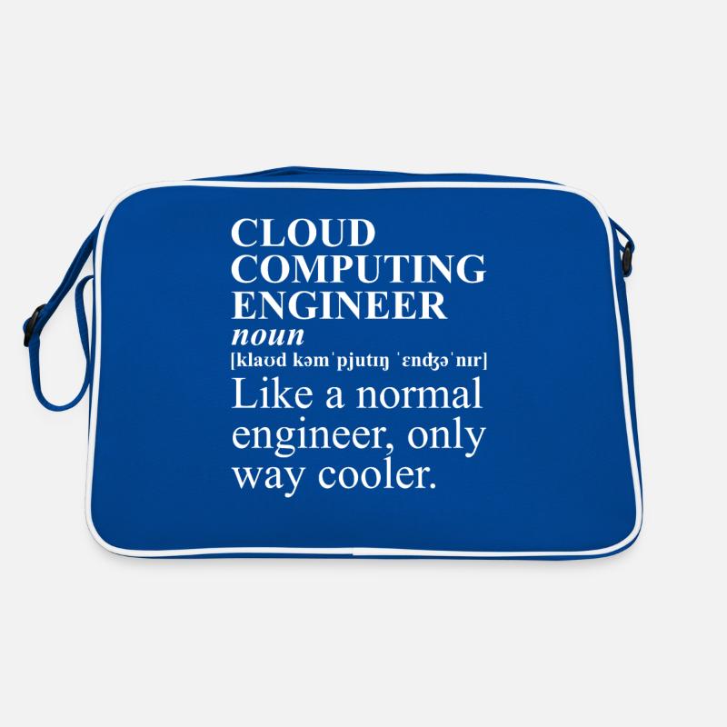 Cloud Computing Engineer Definition Retro Computer Retro Tasche