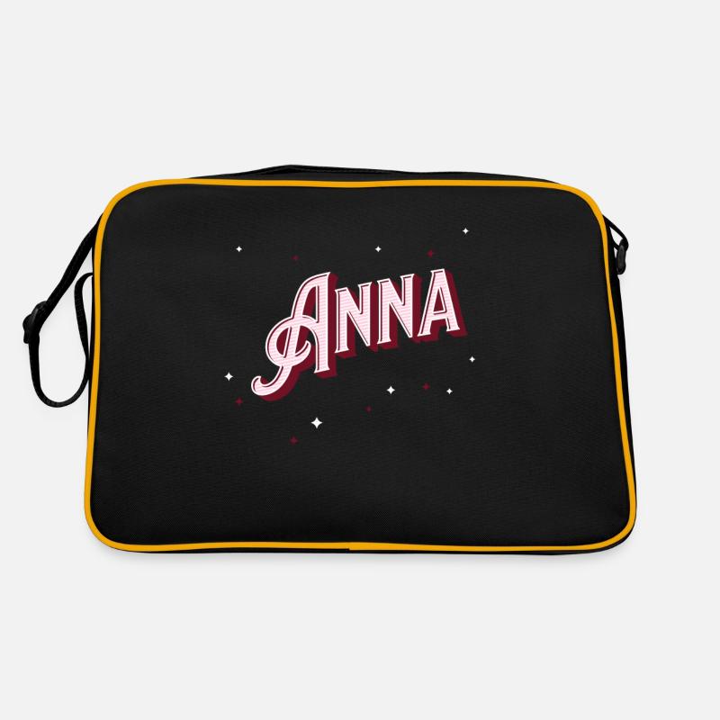 Anna names personalized Retro Bag