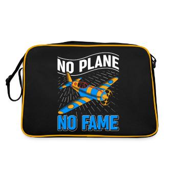 Pilote de ligne Pilote Slogan Pilote d’avion Pilote - Sac Retro - noir/or - Dos