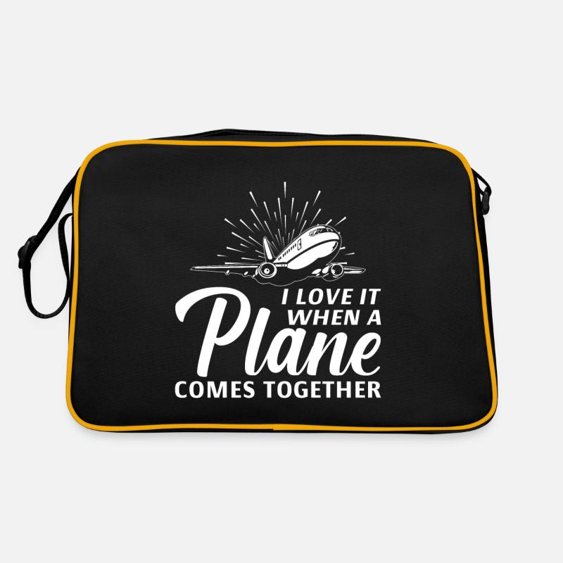 Airline Pilot Retro Tasche