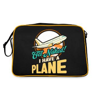 Devis de pilote de ligne J’ai un pilote d’avion - Sac Retro - noir/or - Dos