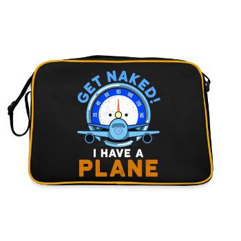 Devis de pilote de ligne J’ai un pilote d’avion - Sac Retro - noir/or - Dos
