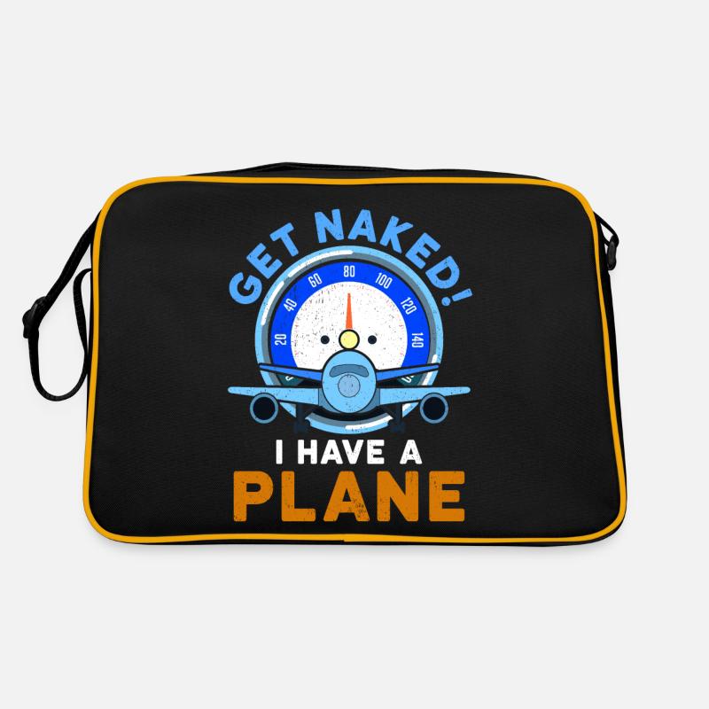 Airline Pilot Zitat Ich habe einen Flugzeugpiloten Retro Tasche
