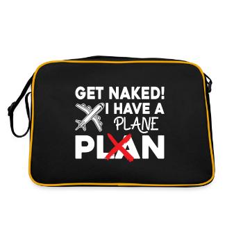 Devis de pilote de ligne J’ai un pilote d’avion - Sac Retro - noir/or - Dos