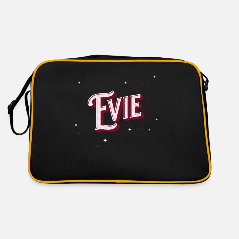 Evie name personalized Retro Bag