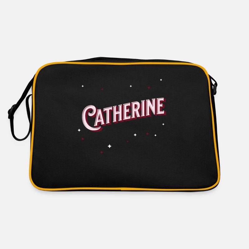 Catherine name personalized Retro Bag