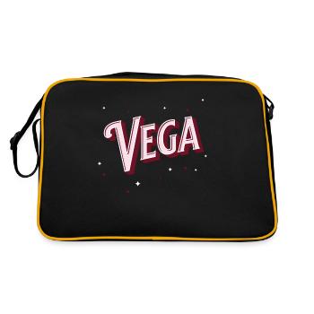 Vega nomme des noms personnalisés - Sac Retro - noir/or - Dos