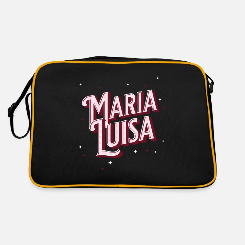 Maria Luisa name personalized Retro Bag
