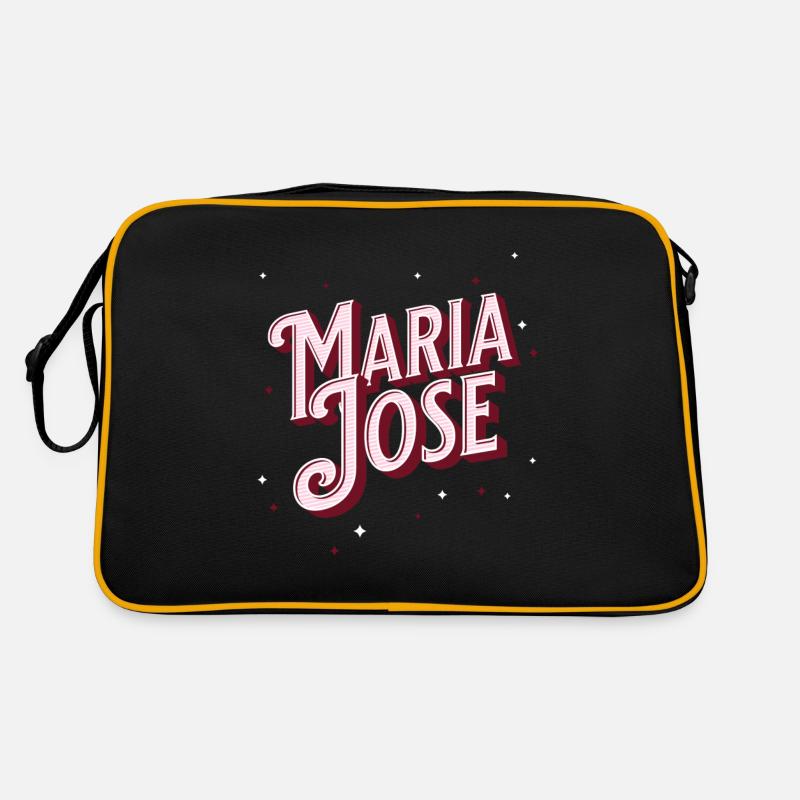 Maria Jose Namen personalisiert Retro Tasche