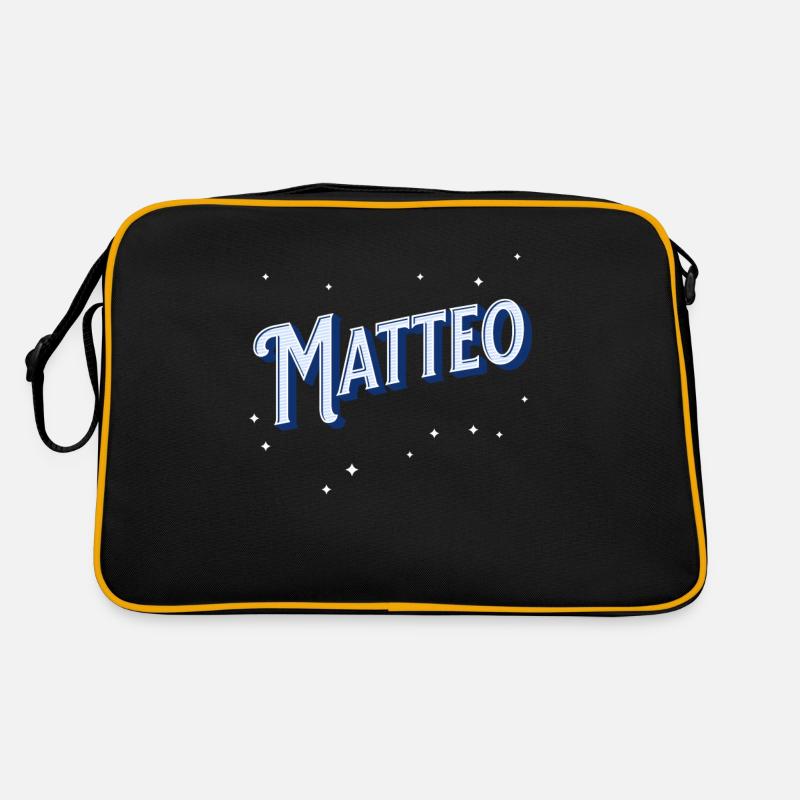Matteo name personalized Retro Bag