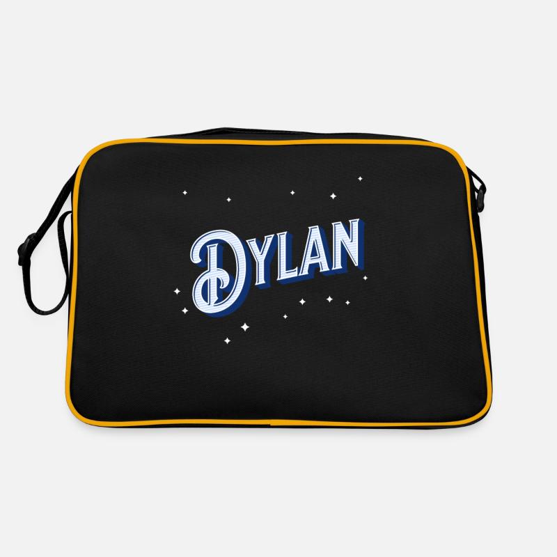 Noms Dylan personnalisés Sac Retro