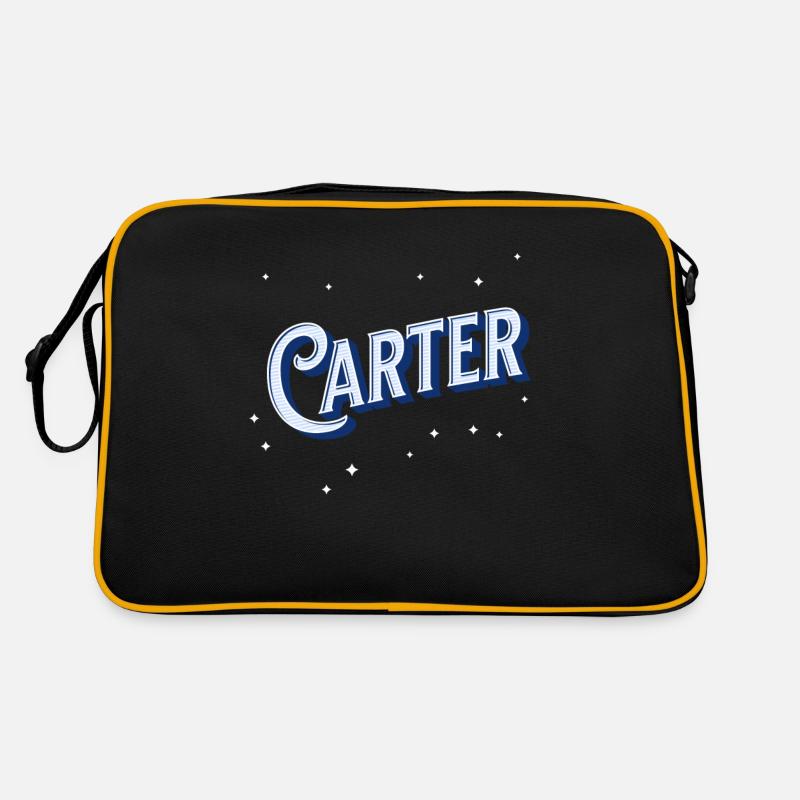 Carter name personalized Retro Bag
