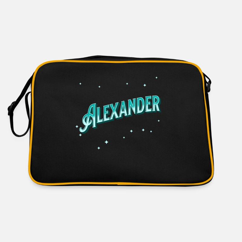 Alexander names personalized Retro Bag