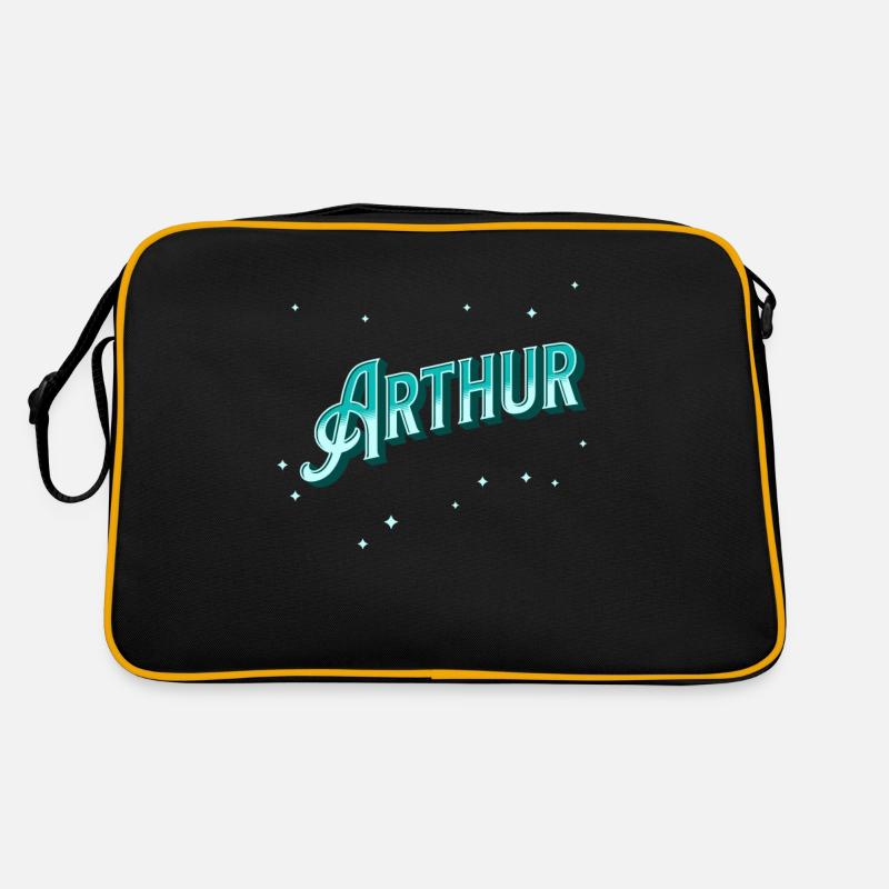 Arthur names personalized Retro Bag