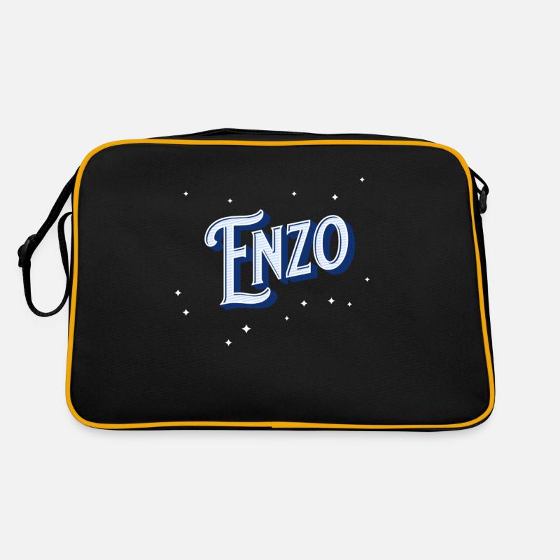 Enzo names personalized Retro Bag