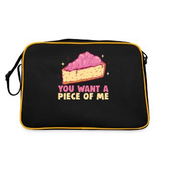 Baking cookies and cakes Baker or hobby baker - Retro Bag - black/gold - Back
