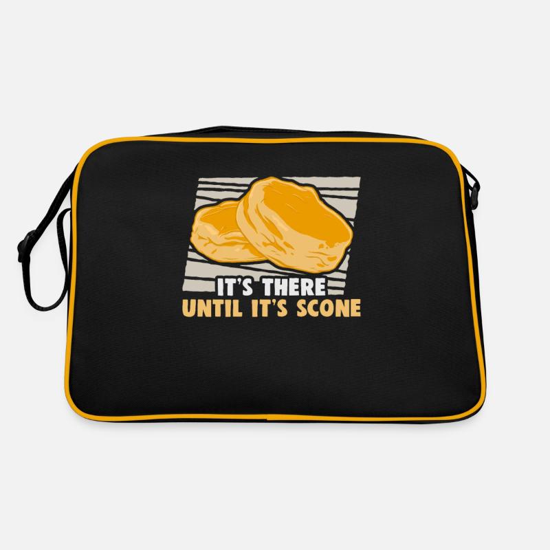 Kekse und Kuchen Backen Bäckerin oder Hobbybäcker Retro Tasche