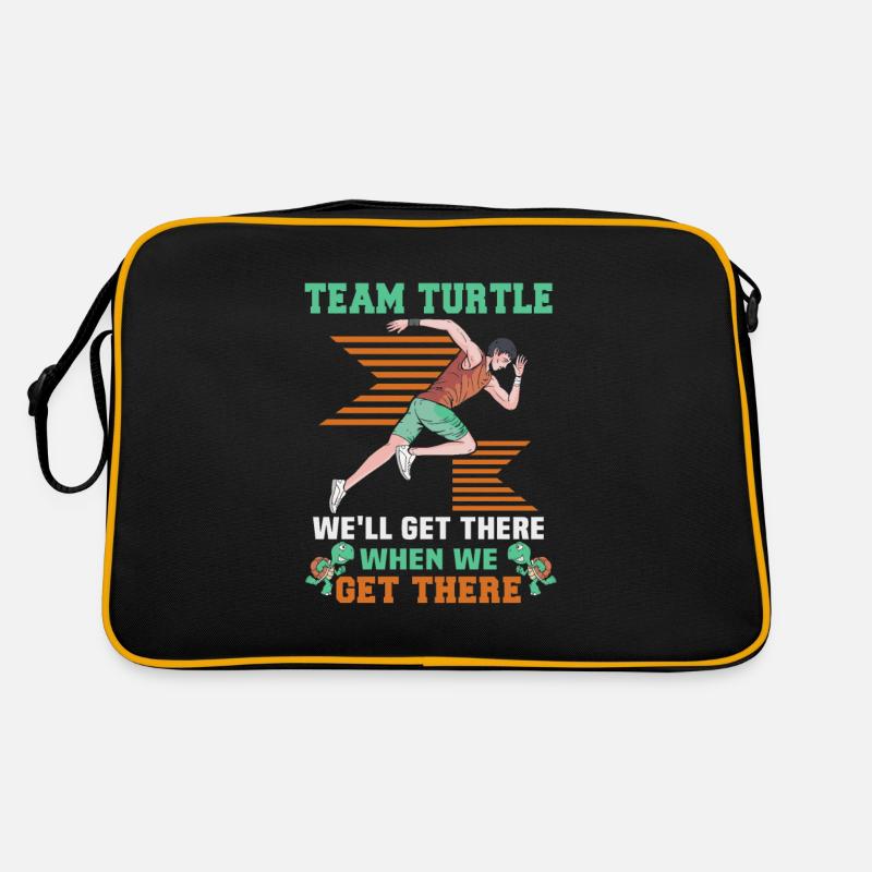 Running Marathon Runner Running Sac Retro