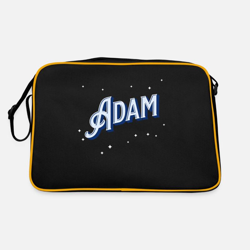 Adam name personalized Retro Bag