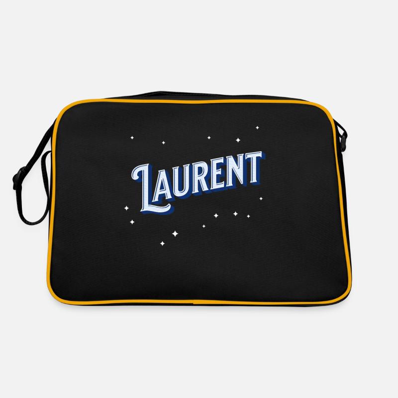 Laurent name personalized Retro Bag