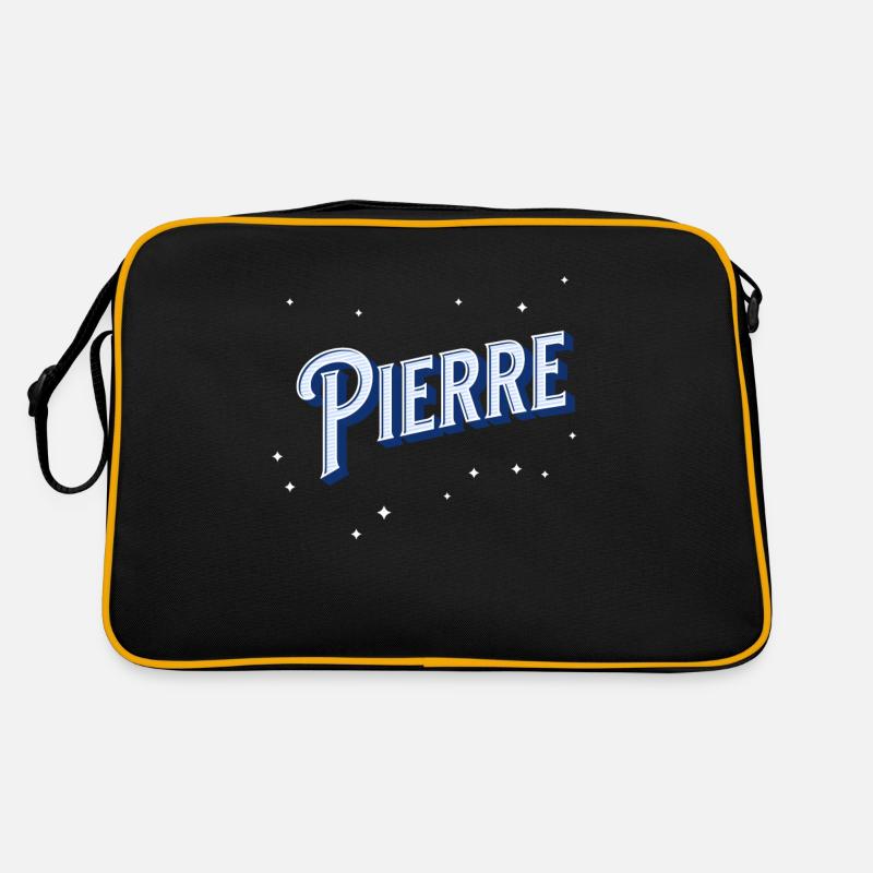 Pierre name personalized Retro Bag