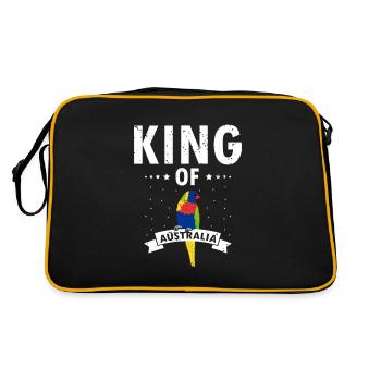 Kookaburra Design et Kookaburra Dicton - Sac Retro - noir/or - Dos