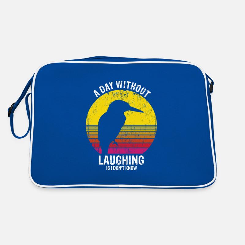Kookaburra Design und Kookaburra Spruch Retro Tasche
