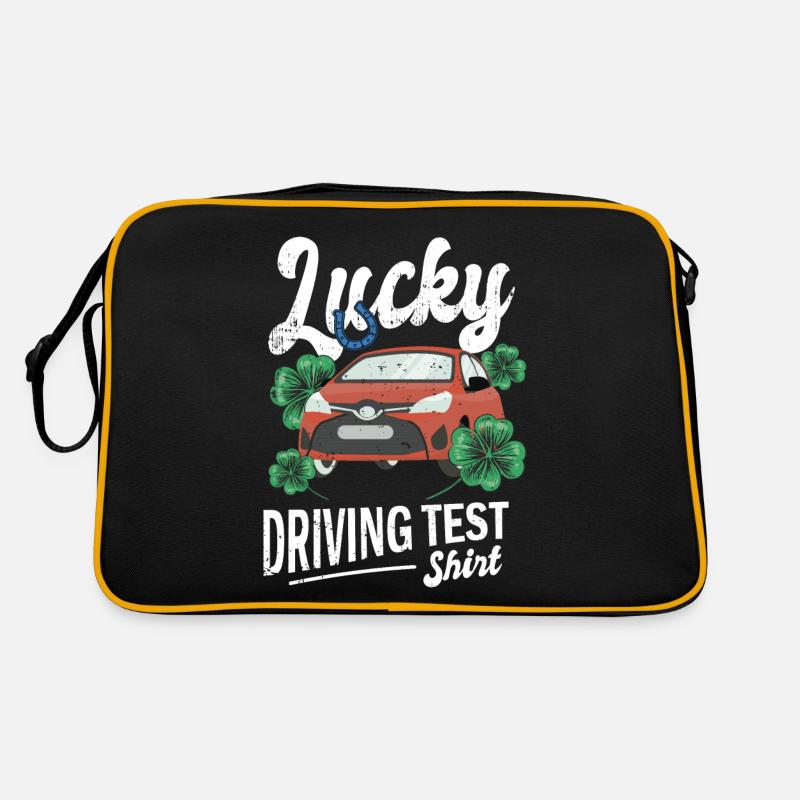 Driving test - driving test driving licence Retro Bag