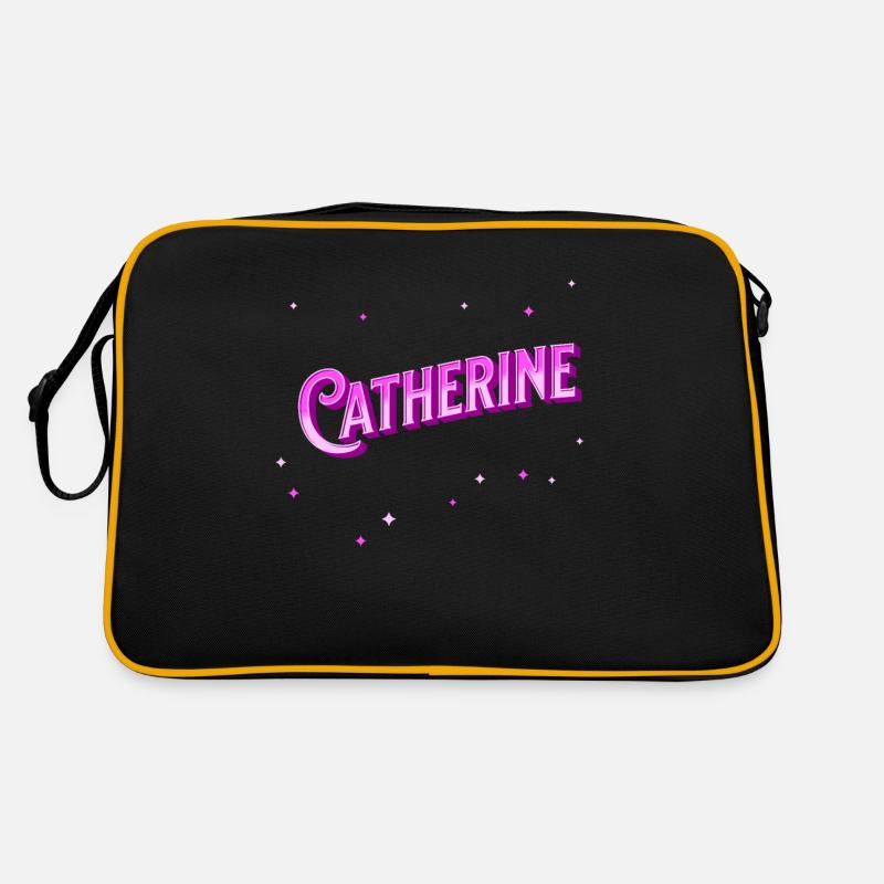 Catherine Namen personalisiert Retro Tasche