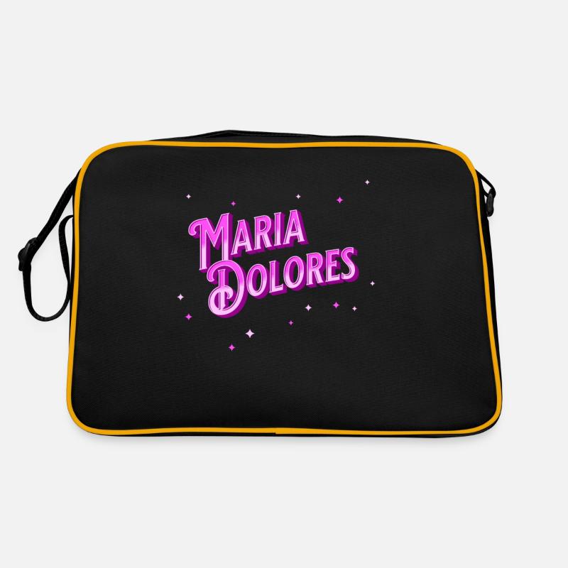Maria Dolore's name personalized Retro Bag