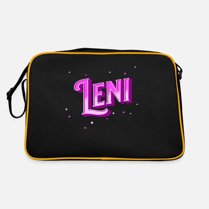 Le nom de Leni personnalisé Sac Retro