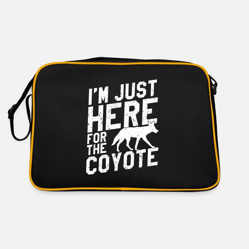 Capture de coyotes et conception de chasseur de coyotes Sac Retro
