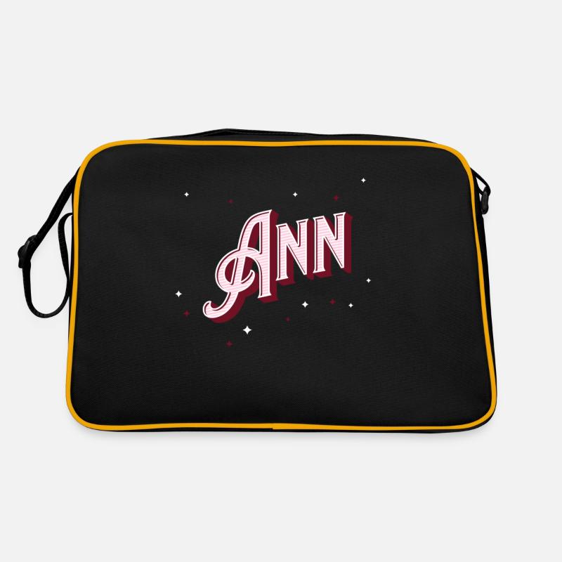 Ann name personalized Retro Bag