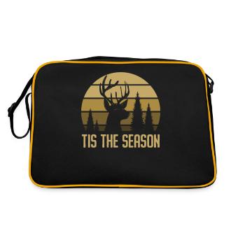 Chasse aux bois de cerf Chasse Saison de chasse - Sac Retro - noir/or - Dos