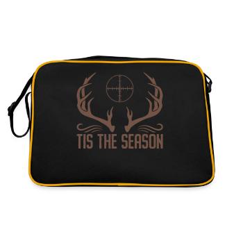 Chasse aux bois de cerf Chasse Saison de chasse - Sac Retro - noir/or - Dos
