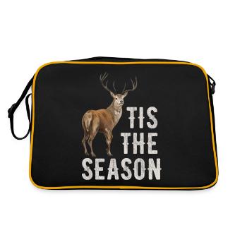 Chasse aux bois de cerf Chasse Saison de chasse - Sac Retro - noir/or - Dos