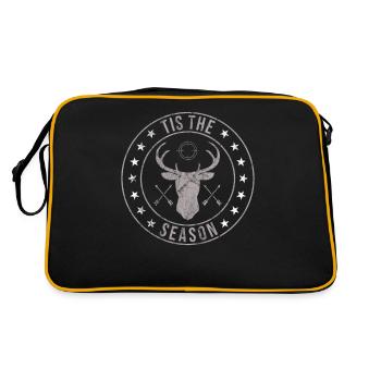 Chasse aux bois de cerf Chasse Saison de chasse - Sac Retro - noir/or - Dos