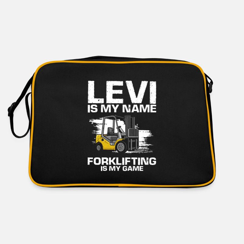 Warehouse drivers and warehouse workers for forklifts Retro Bag