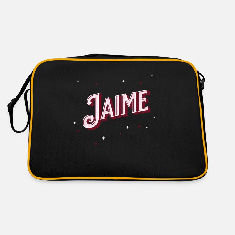Jaime name personalized Retro Bag