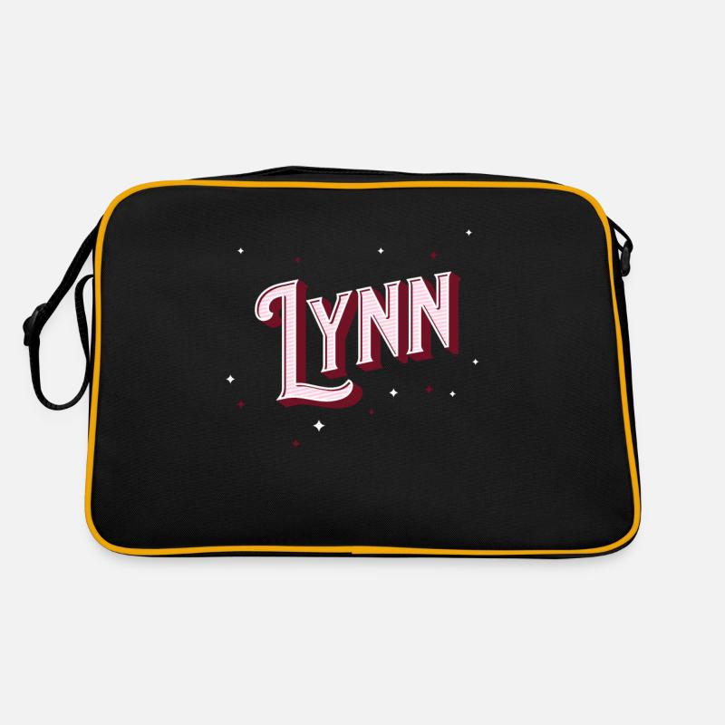 Lynn name personalized Retro Bag