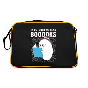 Dyslexia Awareness and Dyslexia Teachers - Retro Bag - black/gold - Back