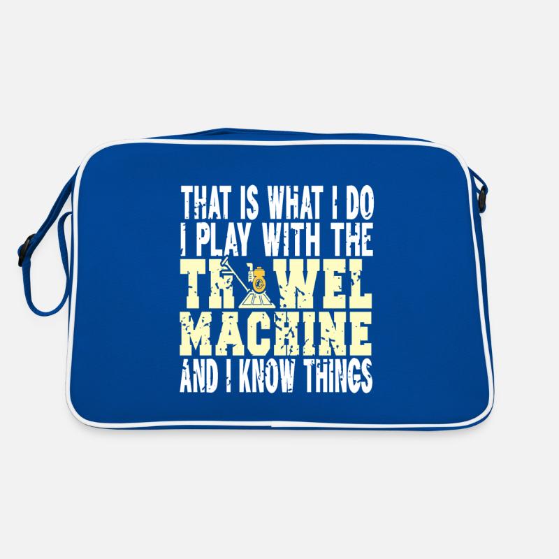 Conception de construction en béton pour les travailleurs de la construction et les chantiers de construction Sac Retro