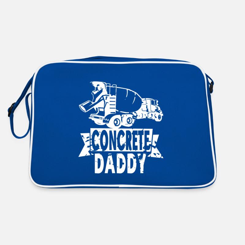 Conception de construction en béton pour les travailleurs de la construction et les chantiers de construction Sac Retro