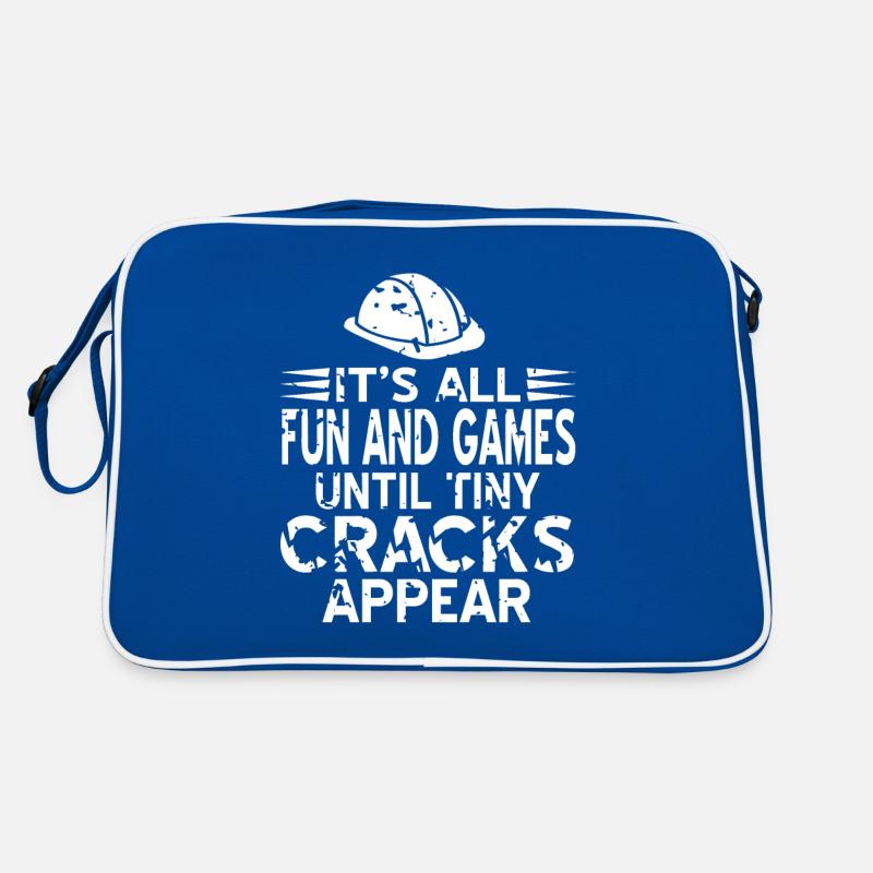 Conception de construction en béton pour les travailleurs de la construction et les chantiers de construction Sac Retro