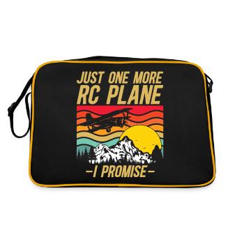 RC Avion modéliste Modélisme Avion - Sac Retro - noir/or - Dos